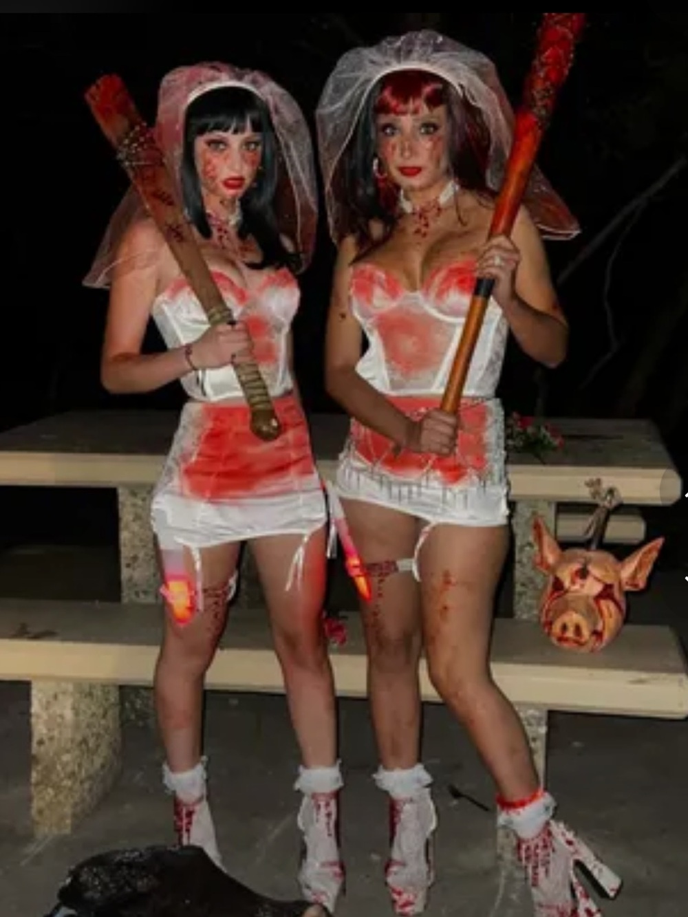 Dolls Kill Bloody Bride Costume NWT Small